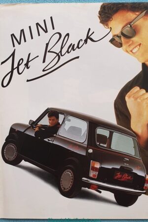 1988 Mini Jet Black Brochure / Folder No: E0471