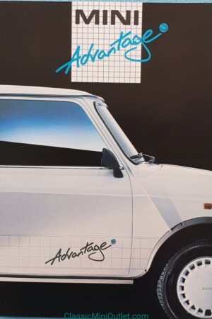 1989 Mini Advantage Brochure / Folder No: E0439 ( NL)