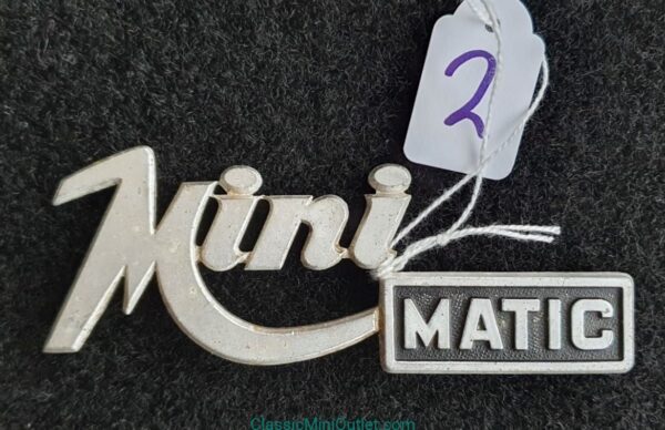 Innocenti Mini Matic Embleem No2