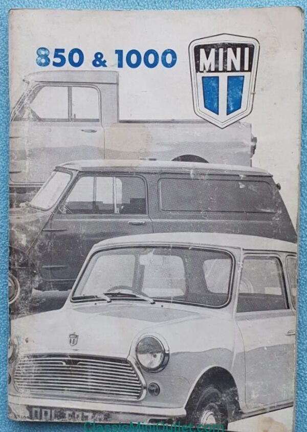 1971-08 Instructieboekje Mini 850 1000 AKD7393 uitgave 4