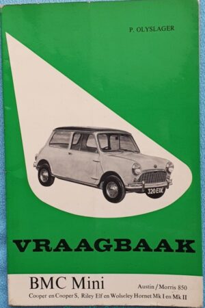 1959-1965 Vraagbaak BMC Austin/Morris Mini Cooper en Cooper S, Riley Elf en Wolseley Hornet MK I en MK II (2)