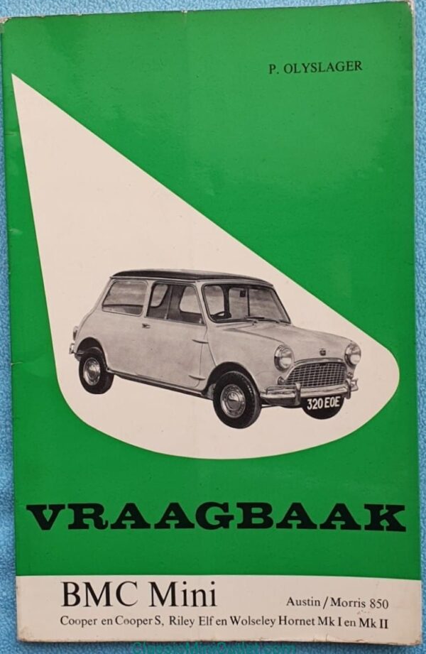 1959-1965 Vraagbaak BMC Austin/Morris Mini Cooper en Cooper S, Riley Elf en Wolseley Hornet MK I en MK II (2)