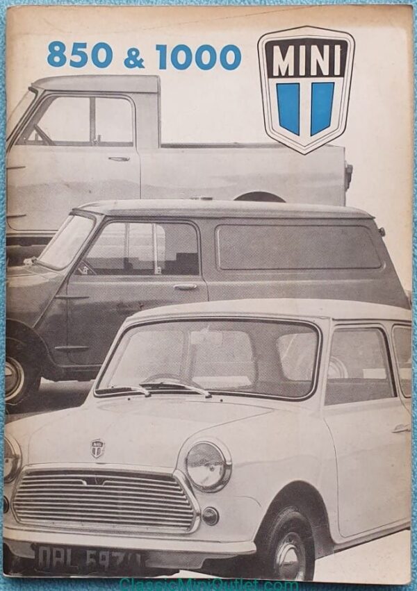 1971-04 Instructieboekje Mini 850 1000 AKD7393 uitgave 3