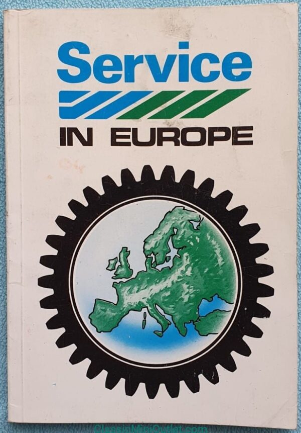 1980 Service in Europa AKD 1221