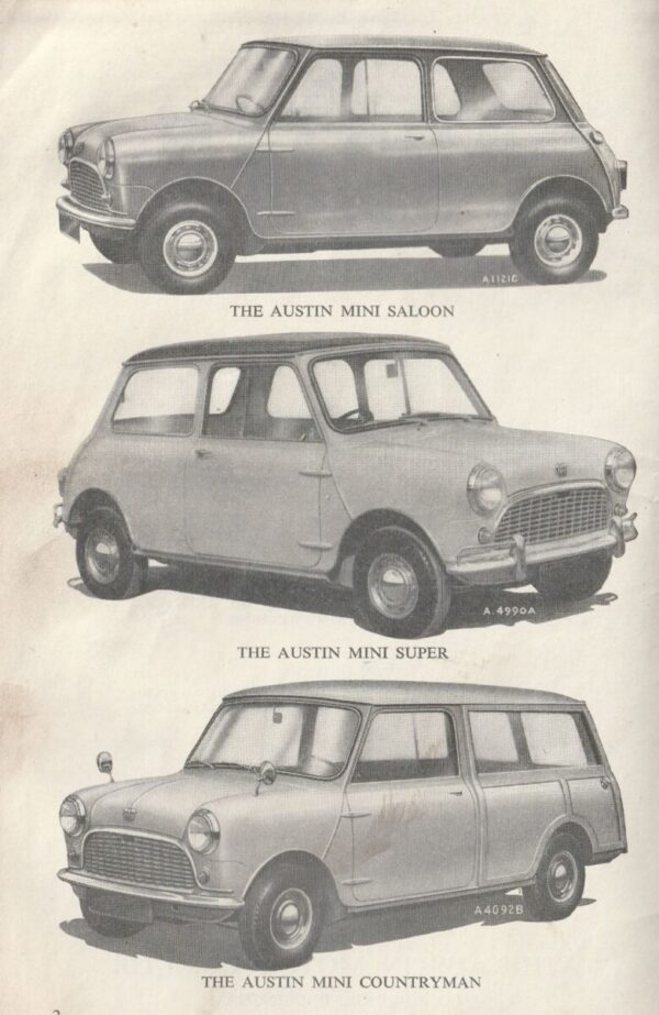 Austin Mini Driver’s Handbook – Origineel (Engelstalig, 1962) - Afbeelding 4