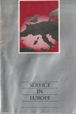 1989 Service in Europa AKD 5798
