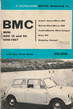 Engelstalige Vraagbaak – BMC Mini ADO 15 & ADO 50 no 92