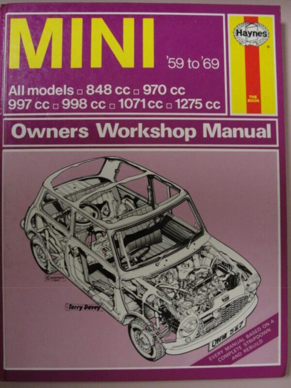 Mini Owner's Workshop Manual: 1959-1969