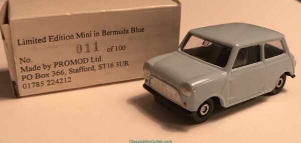 Corgi Mini in Bermuda Blue Limited Edition  Rare