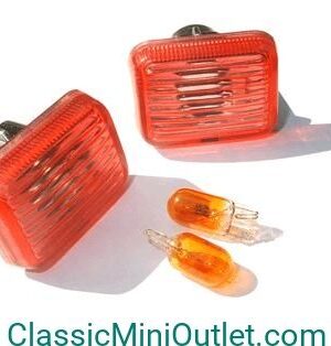 Zij knipperlichten - rood