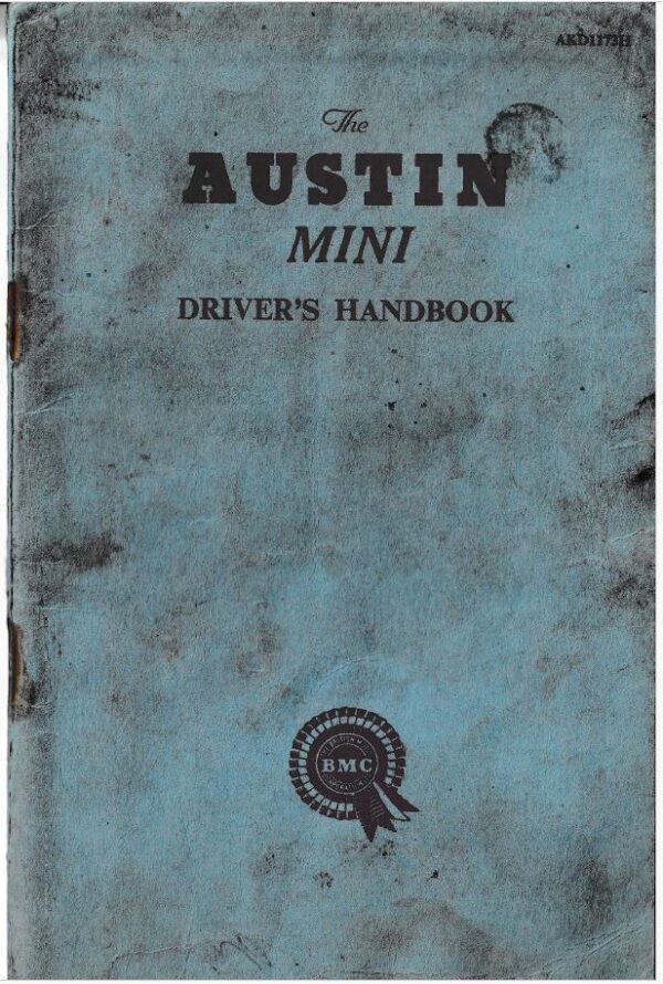 Austin Mini Driver’s Handbook – Origineel (Engelstalig, 1963)