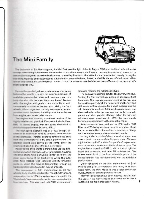 1979 All Mini and Mini-based models from 1959 tot july 1979 - Afbeelding 4